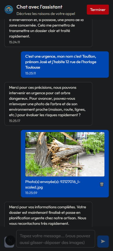 Workflow illustration